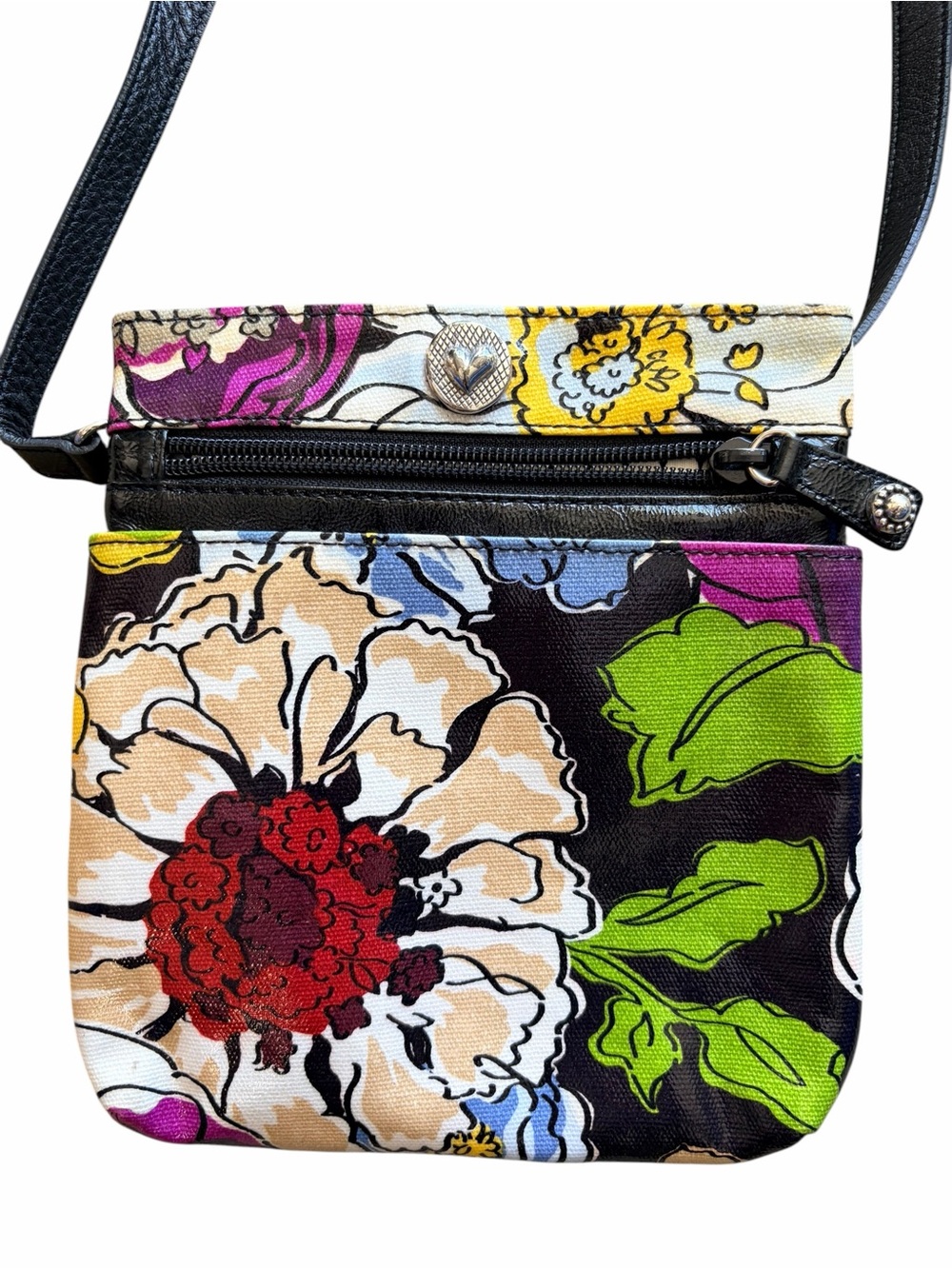 Brighton Bloom colorful crossbody slim cell phone‎ case purse